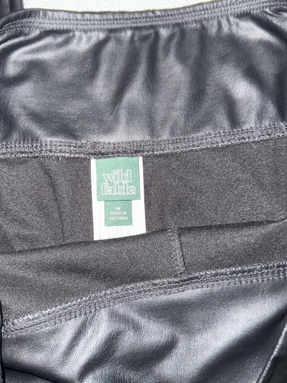 Black Leather Pants